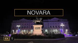 NOVARA ITALY WALKING TOUR  4K [upl. by Weight]