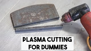 PLASMA CUTTING FOR BEGINNERS PLASMA TIPS AND TRICKS [upl. by Marzi]