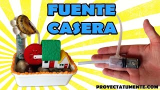 Construye tu Propia Fuente de Agua Decorativa Casera [upl. by Chemaram]