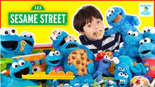 Cookie Monster Sesame Street Toys Collection [upl. by Sigvard26]