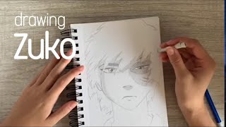 Drawing Zuko  Avatar the Last Airbender [upl. by Mot]