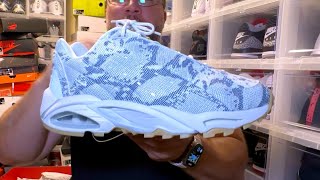 Nike NOCTA Hot Step Terra Light Bone Snakeskin Review [upl. by Airdnaed]