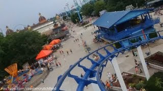 Corkscrew Front Row HD POV Cedar Point [upl. by Erelia]