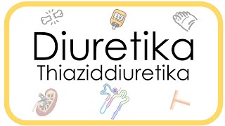 Thiaziddiuretika  Pharmakologie Hydrochlorothiazid Xipamid Wirkung Nebenwirkungen Diuretika [upl. by Dixie136]