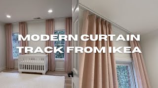 IKEA VIDGA  MODERN CURTAIN TRACK SYSTEM [upl. by Ailet122]