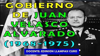 Gobierno de Juan Velasco Alvarado 1968  1975  Concepto y Reformas  Historia del Perú  Primaria [upl. by Marci]