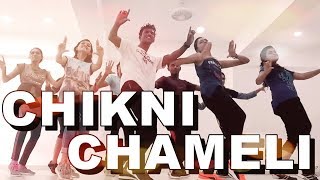 Zumba Dance Routine  Bollywood  Chikni Chameli  Agneepath  Choreography Ganesh Manwar [upl. by Llenahc]