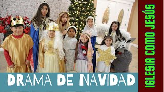 DRAMA DE NAVIDAD 2020  NIÑOS IGLESIA COMO JESÚS [upl. by Nirrol]