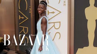 Lupita Nyongos best red carpet moments  Bazaar UK [upl. by Anirehs]