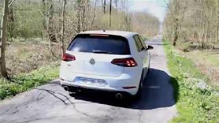 Golf 7 GTI Sound REMUS vs Clubsport S Exhaust [upl. by Ataynik]