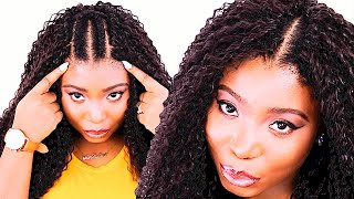 How To CROCHET BRAIDS For Beginners Step By Step [upl. by Eceinert]