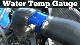 How To Install A Water Temp Gauge [upl. by Tonia]