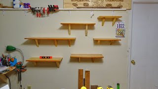 Easy DIY Shelf Brackets From Scrap Wood [upl. by Nageet]