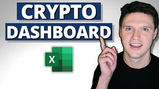 How To Create A Crypto Portfolio Dashboard In Excel [upl. by Yelir]