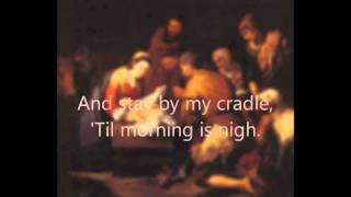 Cedarmont Kids  Away In A Manger with lyrics [upl. by Joselyn]