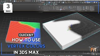 Quickbit  Vertex Colors in 3DS Max [upl. by Oeniri]