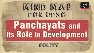 MindMaps for UPSC  Panchayats Polity [upl. by Encratis]