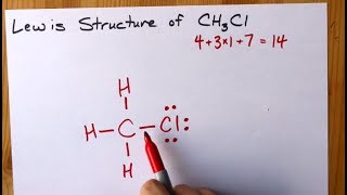 How to Draw the Lewis Structure of CH3Cl chloromethane [upl. by Avir351]