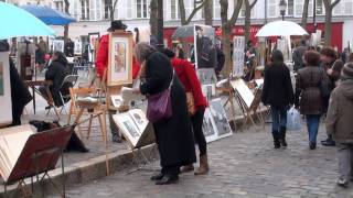 Montmartre and Pigalle Paris France [upl. by Einhpad]