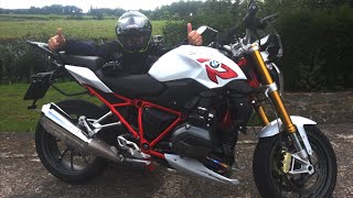 BMW R1200R First Ride Review [upl. by Niala554]