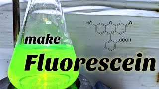 Fluorescein  Organic synthesis [upl. by Capone]