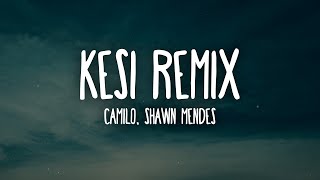 Camilo Shawn Mendes  KESI Remix LetraLyrics [upl. by Asilam]