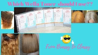 Brassy Orange hair Which Wella Toner should I use [upl. by Poree954]