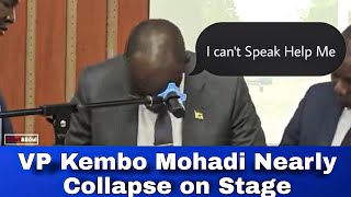 Breaking 😳 Kembo Mohadi Nearly Collapse on Stage [upl. by Nevram]