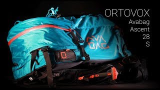 Testbericht Lawinenrucksack Ortovox Ascent 28 S Avabag [upl. by Wallach]