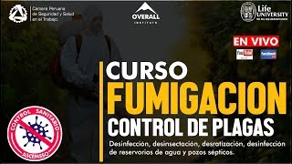 CURSO FUMIGACIÓN Y CONTROL DE PLAGAS  CLASE I [upl. by Oiraved]