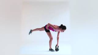 One Kettlebell Single Leg Deadlift [upl. by Rudyard]