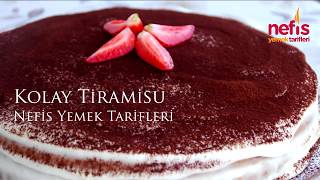 Kolay Tiramisu  Nefis Yemek Tarifleri [upl. by Esirehs]