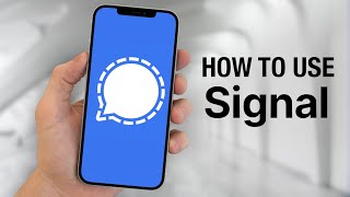 How to Use Signal App  Signal Private Messenger [upl. by Tinaret308]