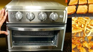 Cuisinart Air Fryer Toaster Oven REVIEW DEMO [upl. by Kcirdek]