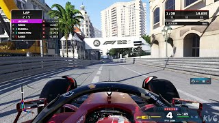 F1 22  Circuit de Monaco  Monaco Monaco Grand Prix  Gameplay PS5 UHD 4K60FPS [upl. by Redvers236]