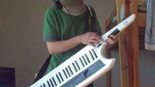 Best Keytar Solo Little Wing on Ax Synth [upl. by Nylyak]