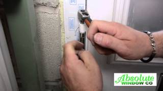 How To Adjust A Composite Door Hinge amp Keeps [upl. by Toh234]