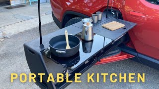 Rivian R1T Camp Kitchen Walkthrough with RJ [upl. by Mendoza]