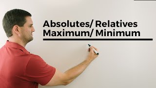 Absolutes relatives MaximumMinimum Übersicht Extrema Unterschiede  Mathe by Daniel Jung [upl. by Noside]