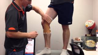 Knee MCL Taping [upl. by Helen]