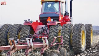 BIG TRACTORS Plowing at the Renner Stock Farm [upl. by Donalt]