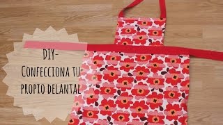 DIY  Confecciona tu propio Delantal [upl. by Nonaihr]