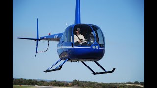 Flying the R44 in Moderate Turbulence  Robinson R44 Helicopter [upl. by Dearden]