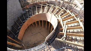 SPIRAL STAIRCASE RCC DETAILS [upl. by Prud162]