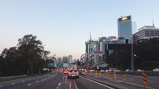 Warringah Freeway amp Sydney Harbour Bridge  Sydney NSW [upl. by Weatherley]