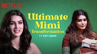 Kriti Sanon Before vs After  Mimi  Netflix India [upl. by Darell]