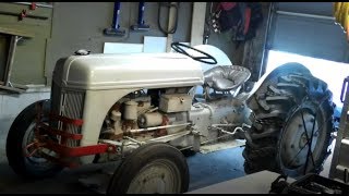 Ford 9N Tractor Issues  Tune Up [upl. by Tocs]