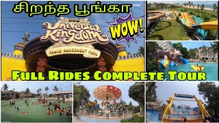 VGP UNIVERSAL KINGDOM CHENNAI  COMPLETE TOUR GOPRO RIDES [upl. by Nivlek]