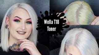 Wella T18 Toner [upl. by Danella45]