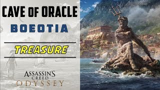 Cave of the Oracle Boeotia  Loot Treasure Location  ASSASSINS CREED ODYSSEY [upl. by Elodie]